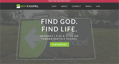 Desktop Screenshot of baychapel.com