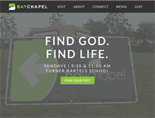Tablet Screenshot of baychapel.com